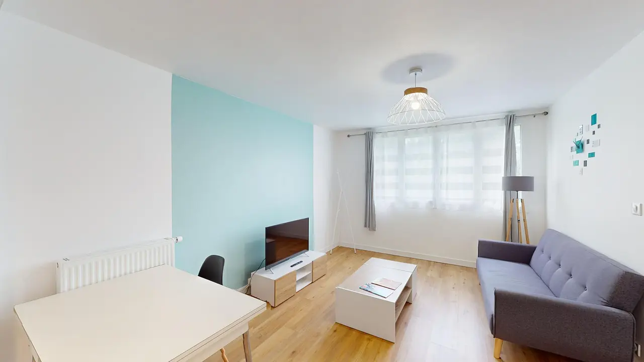 Colocation meublée de 75.42m2 - 395€ - Brest
