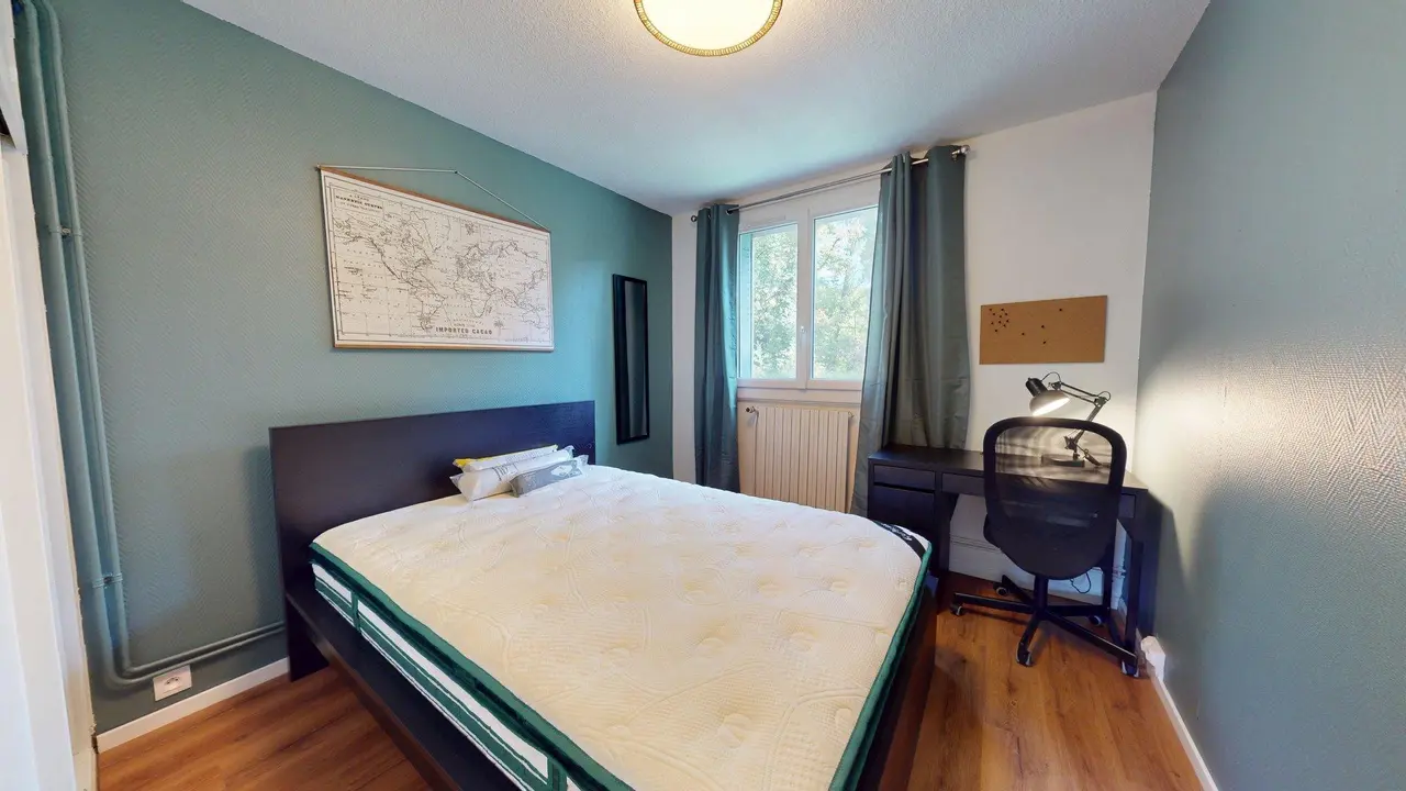 Colocation meublée de 76m2 - 450€ - Grenoble