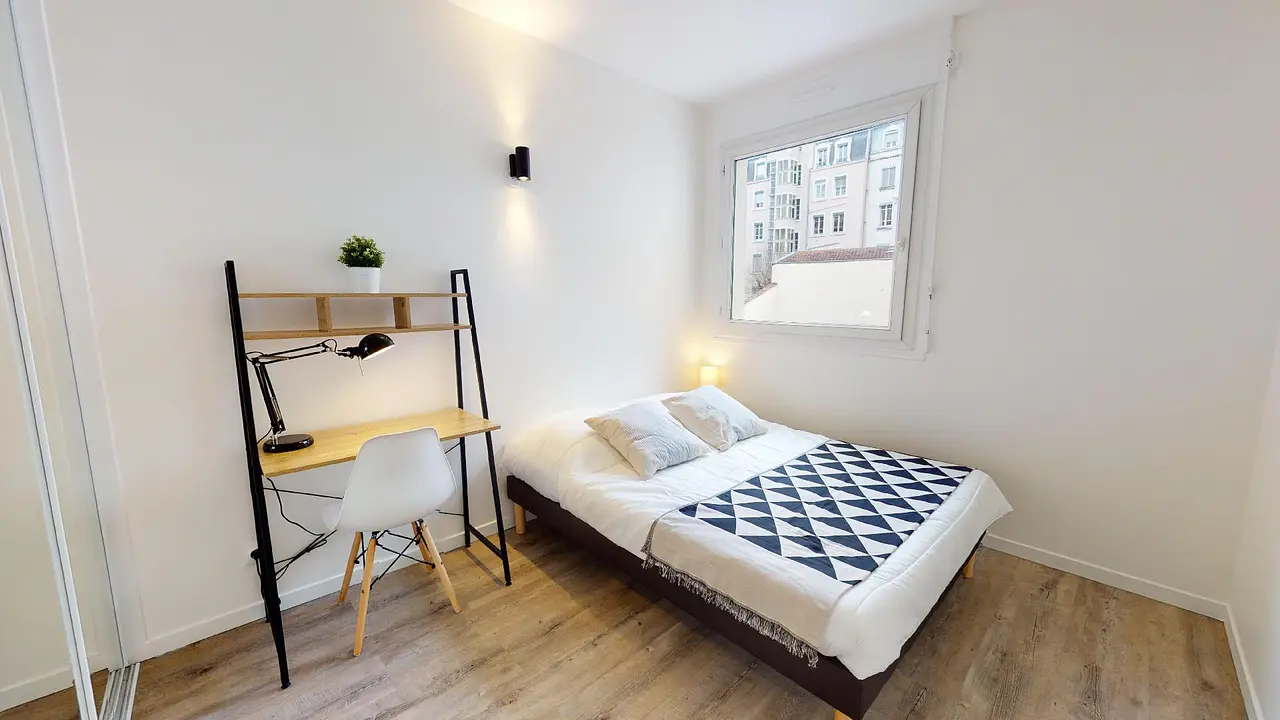 Colocation meublée de 66.0m2 - 624€ - Lyon
