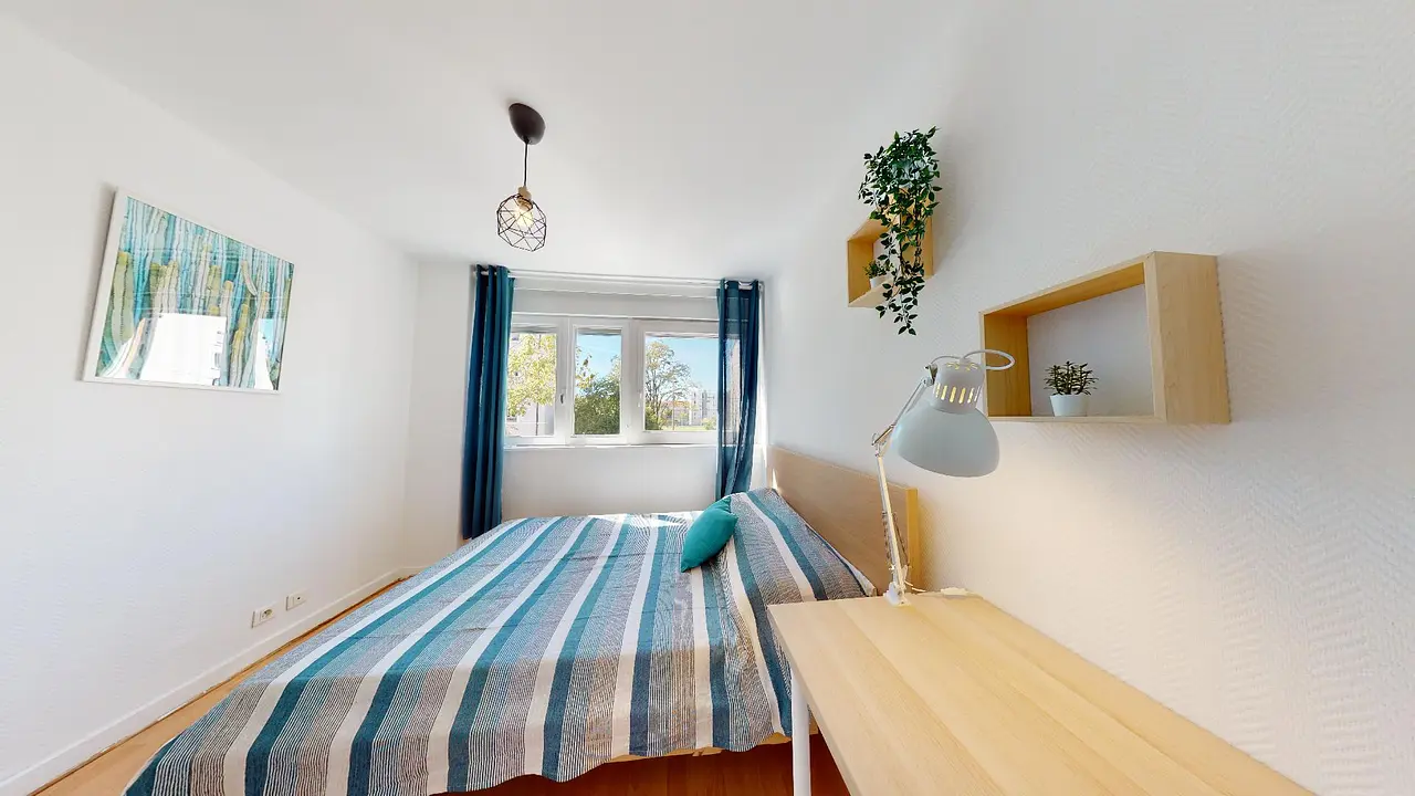 Colocation meublée de 67.0m2 - 526€ - Villeurbanne