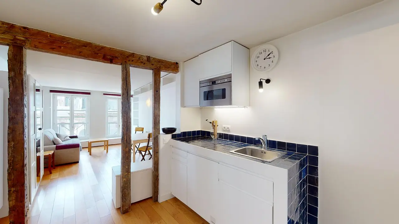 Appartement meublé de 29.0m2 - 1203€ - Paris