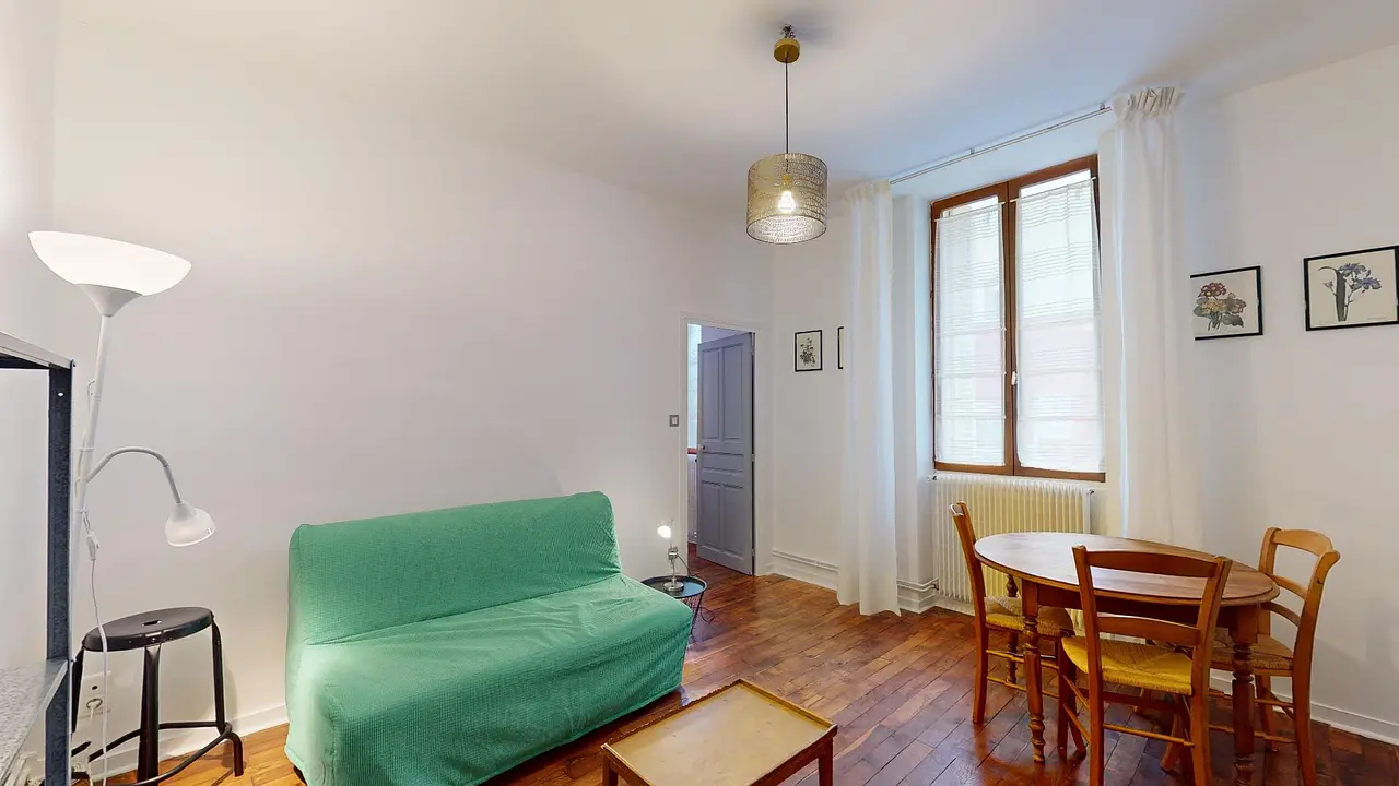 Appartement meublé de 42.5m2 - 636€ - Dijon