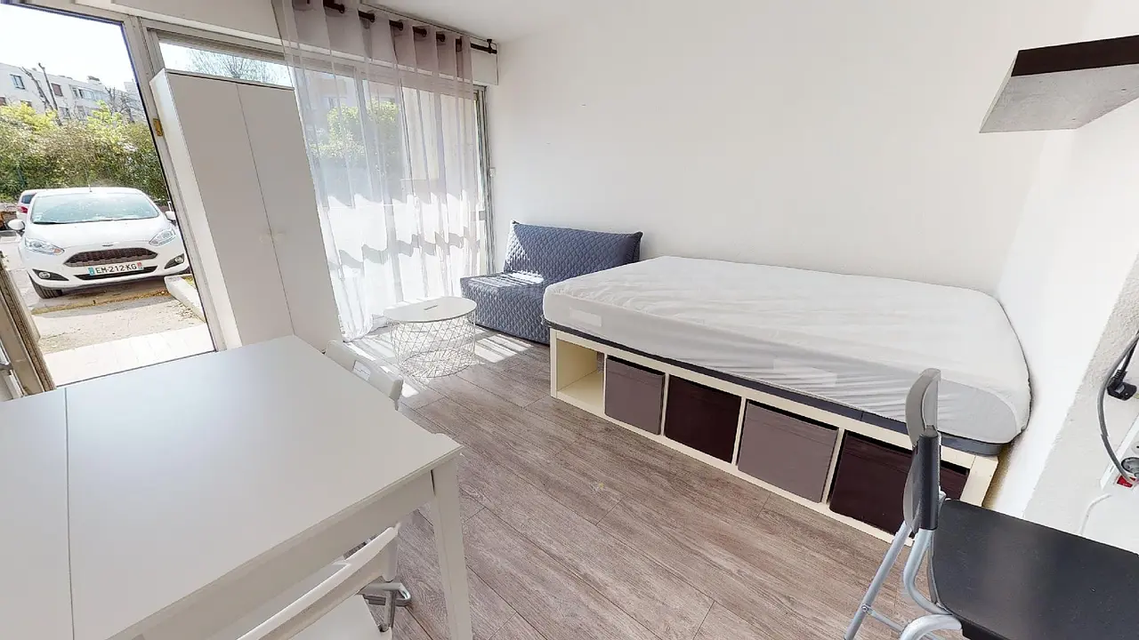 Appartement meublé de 25.0m2 - 640€ - Montpellier