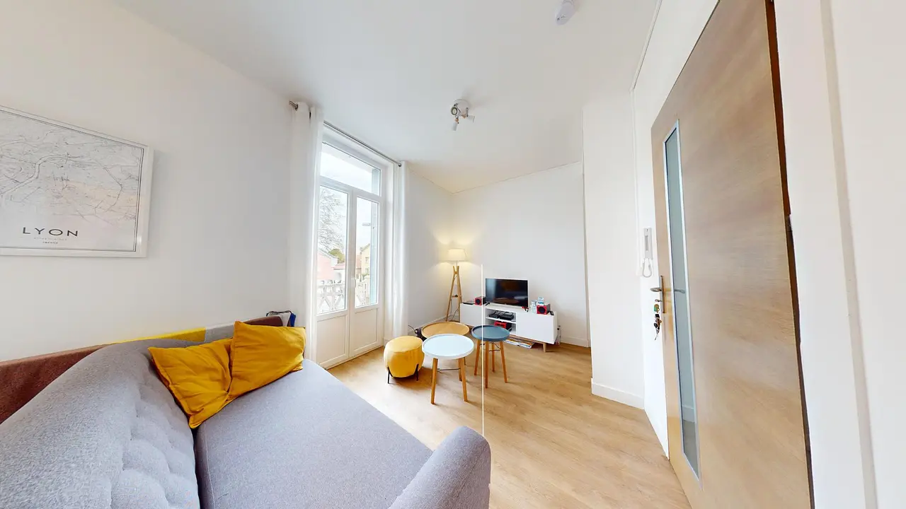 Colocation meublée de 65.83m2 - 559€ - Villeurbanne