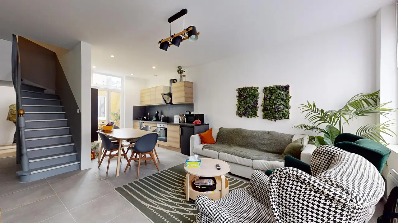 Colocation meublée de 94.0m2 - 497€ - Amiens