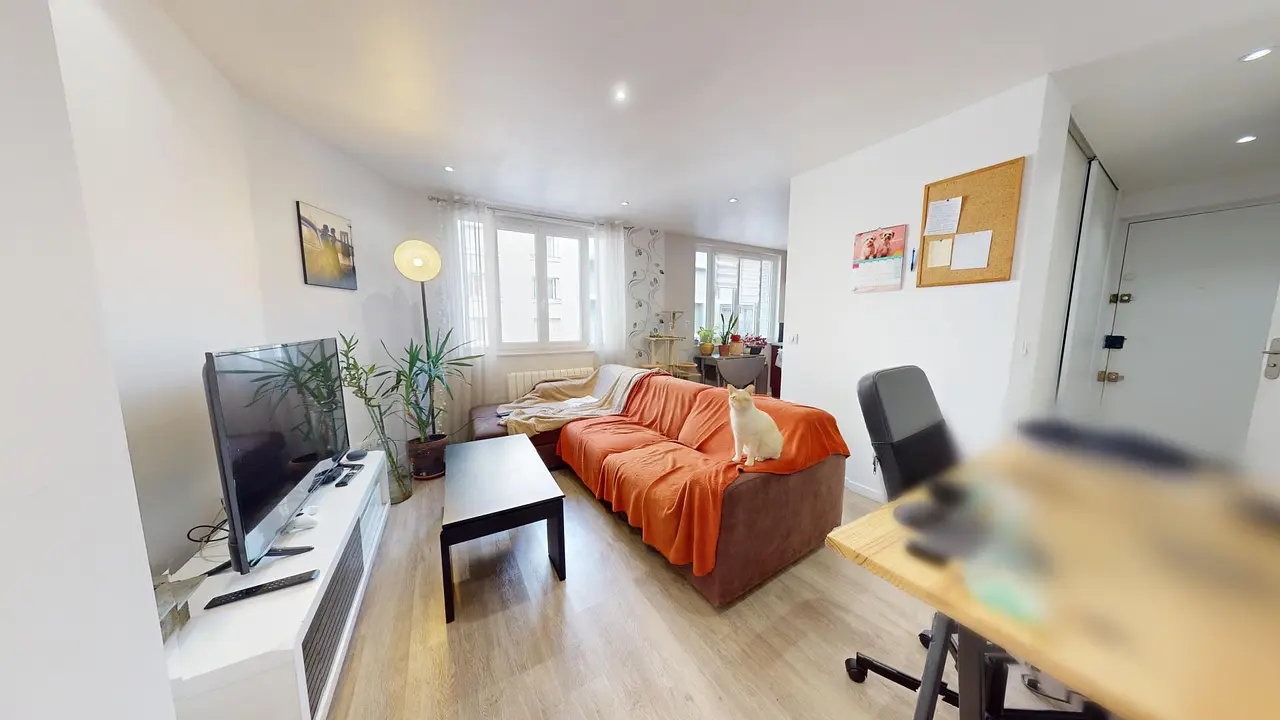 Appartement meublé de 50.0m2 - 800€ - Villeurbanne