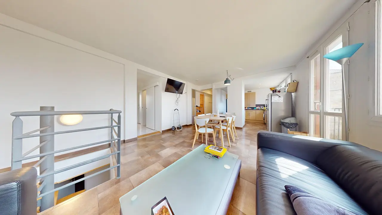 Colocation meublée de 120.0m2 - 591€ - Pontoise