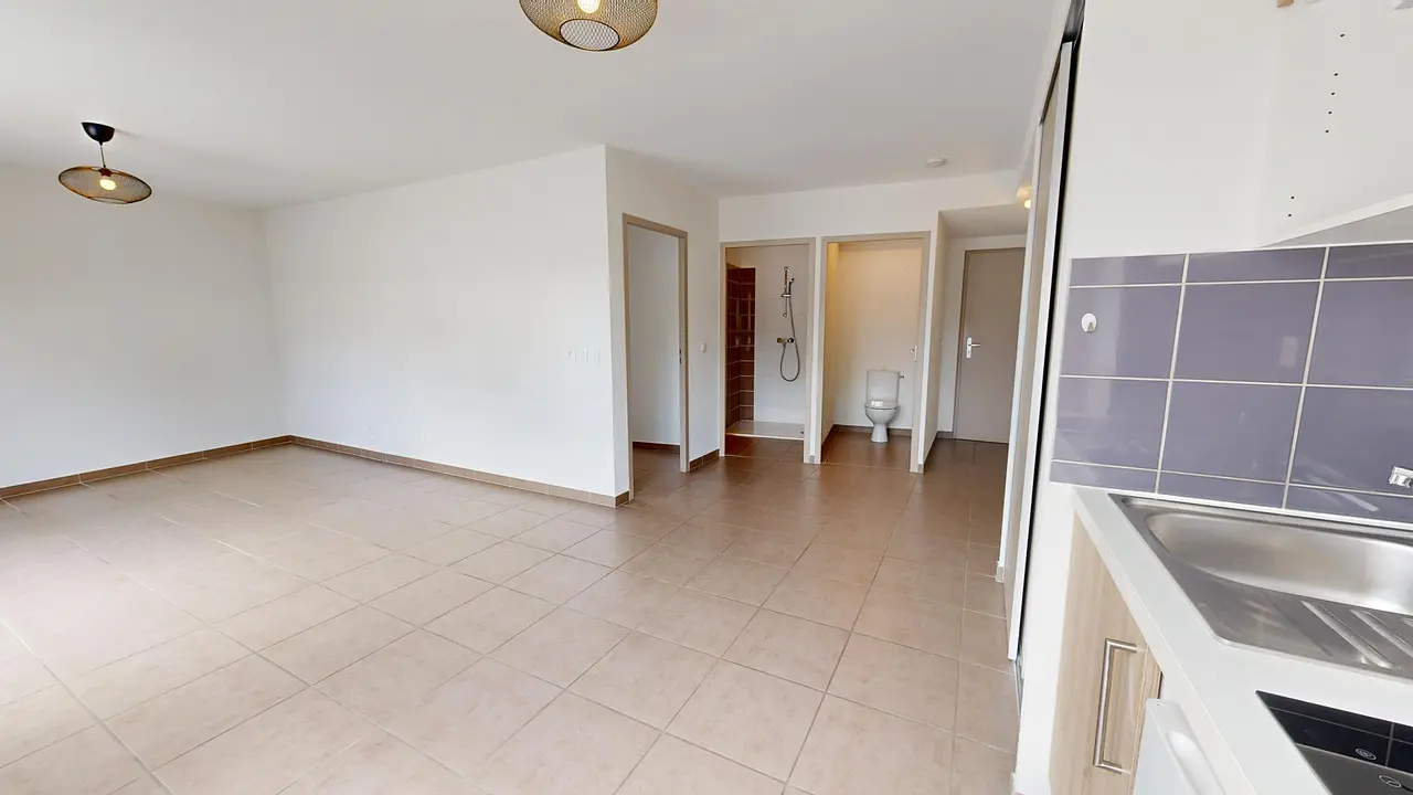 Appartement non meublé de 51.0m2 - 533€ - Pau