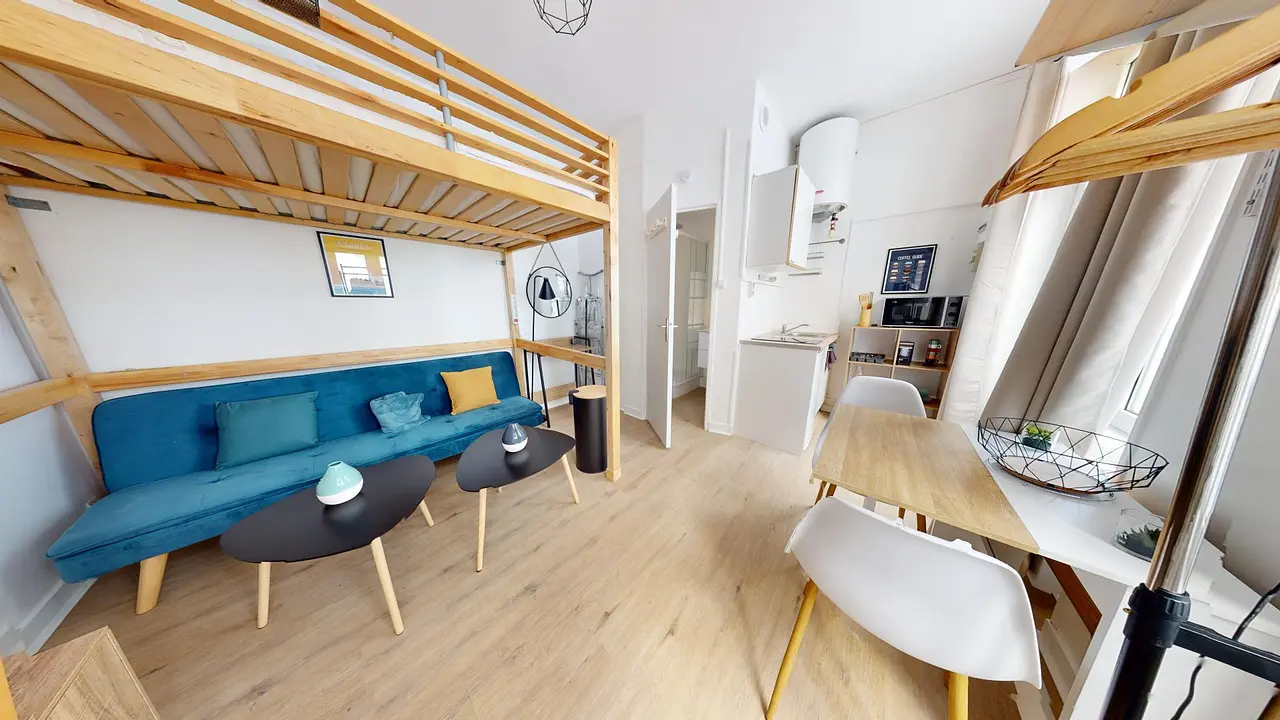 Appartement meublé de 14.83m2 - 680€ - Lyon