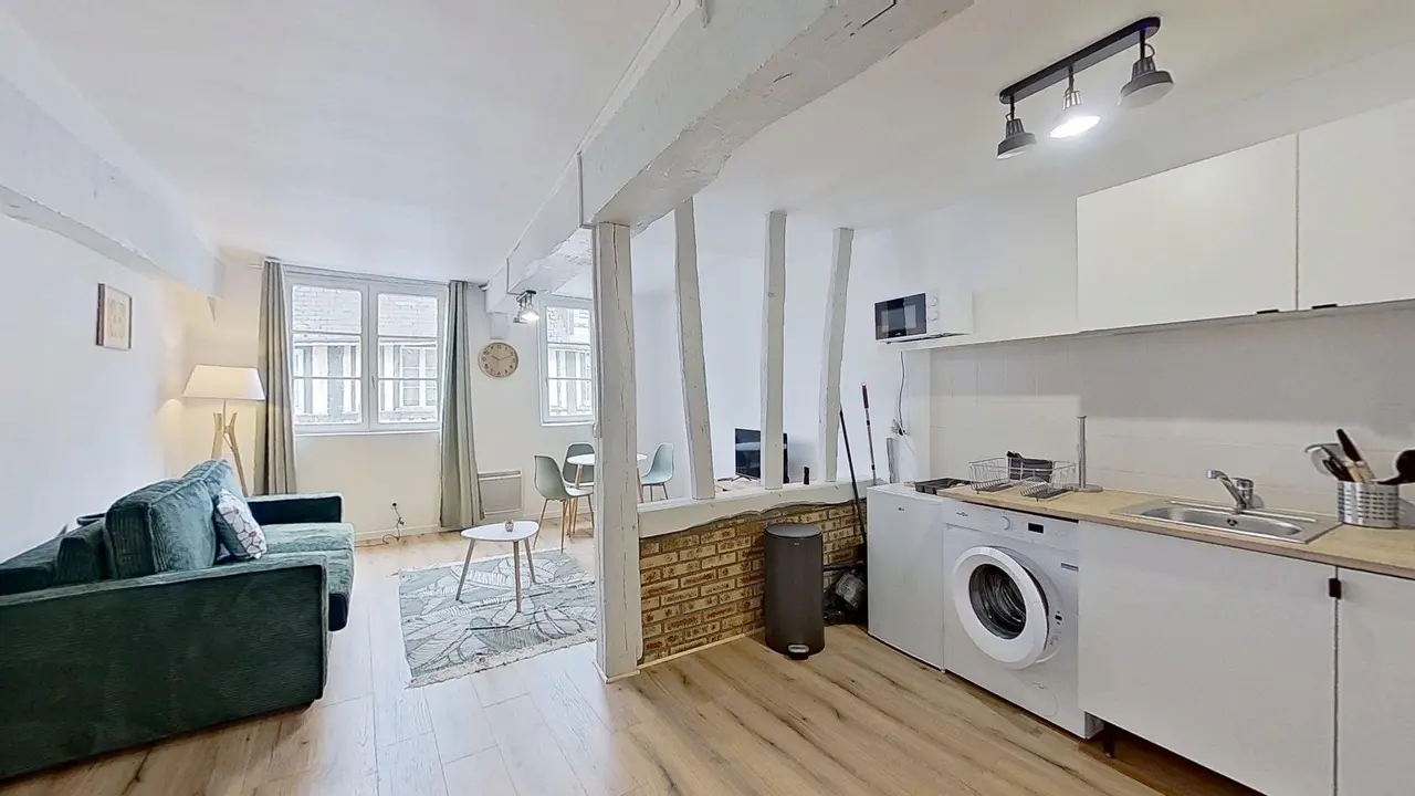 Appartement meublé de 27m2 - 650€ - Rouen