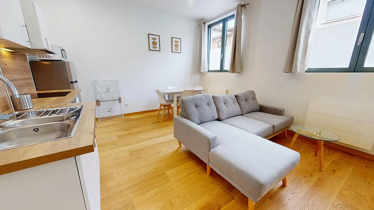 Appartement meublé de 39.76m2 - 776€ - Villeurbanne