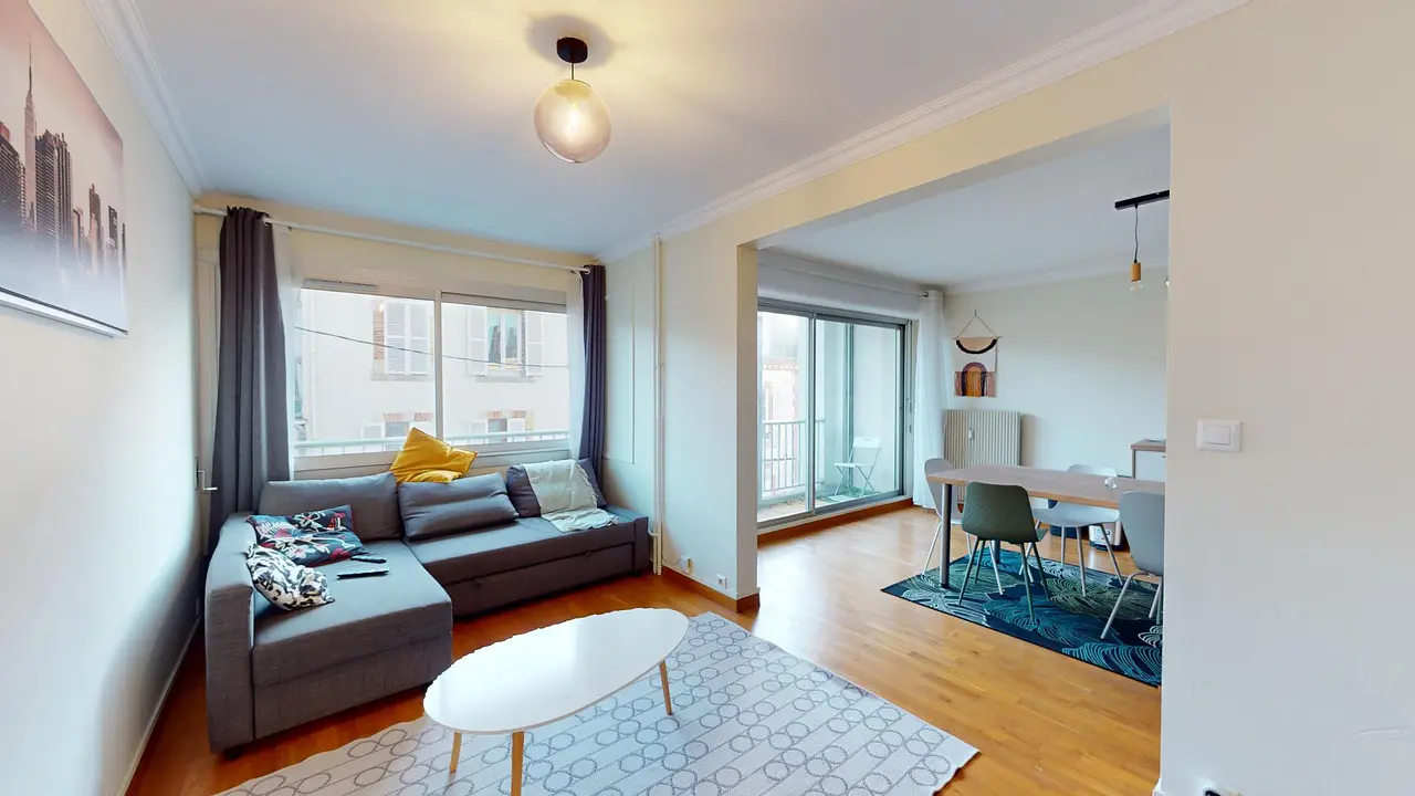 Colocation meublée de 102.94m2 - 445€ - Orléans