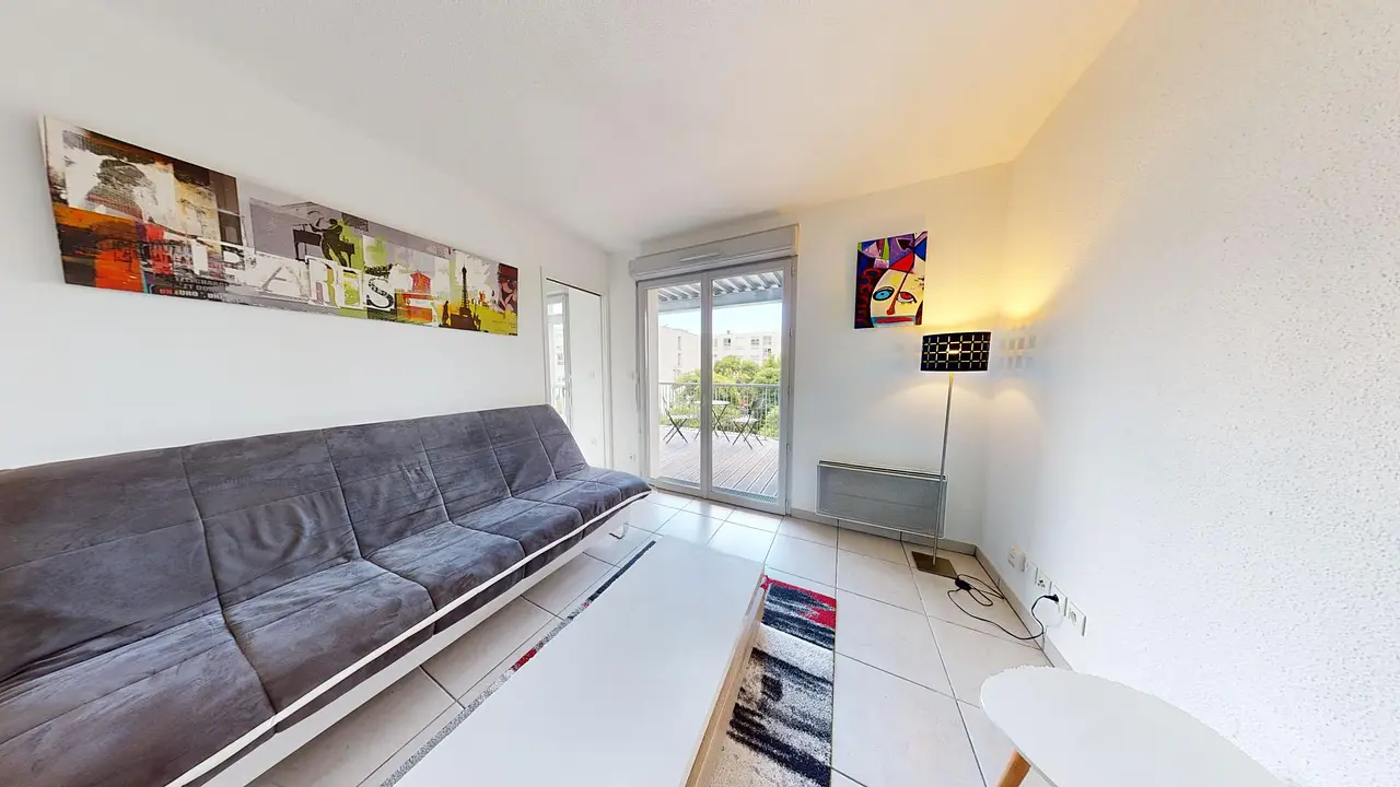 Appartement non meublé de 37.6m2 - 674€ - Toulouse
