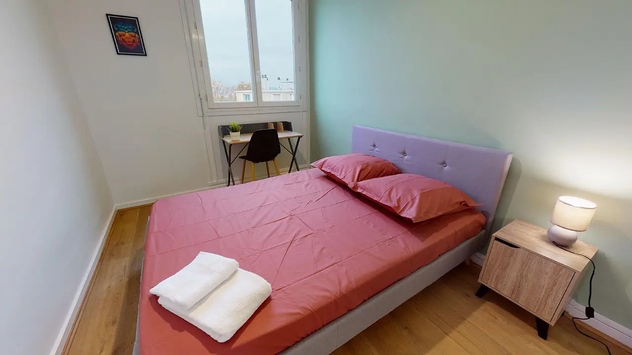 Colocation meublée de 81.0m2 - 550€ - Villeurbanne
