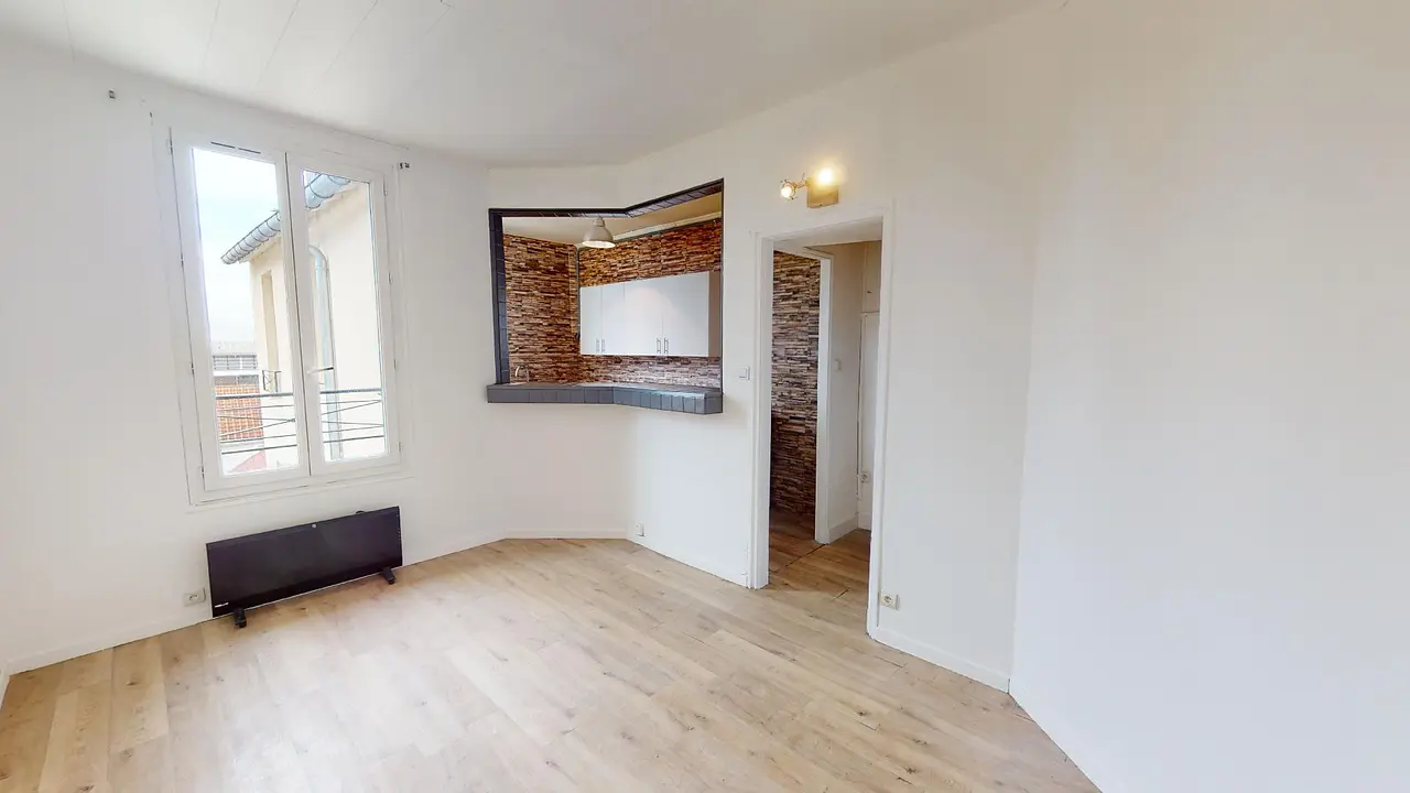 Appartement non meublé de 22.0m2 - 612€ - Les Pavillons-sous-Bois