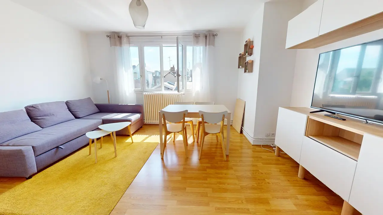 Appartement meublé de 48.0m2 - 711€ - Rouen