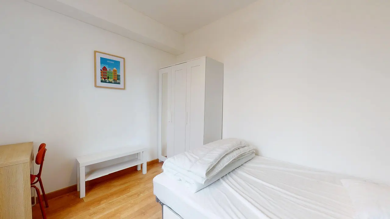 Colocation meublée de 118.77m2 - 450€ - Roubaix