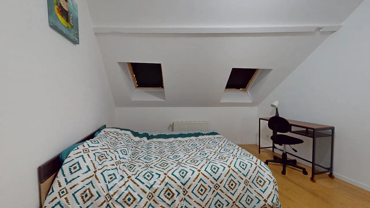 Colocation meublée de 102.0m2 - 400€ - Roubaix