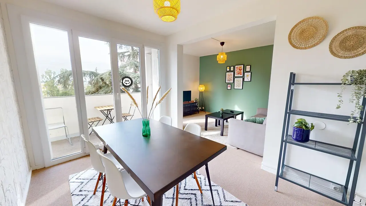 Colocation meublée de 86.0m2 - 490€ - Talence