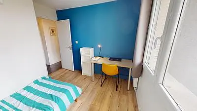 Colocation meublée de 83.73m2 - 412€ - Saint-Martin-d'Hères