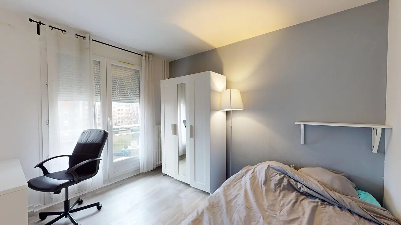 Colocation meublée de 89.0m2 - 415€ - Rouen