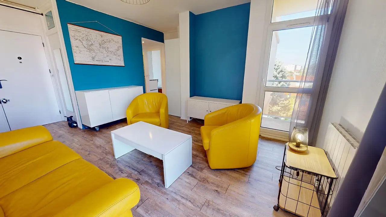 Appartement meublé de 55.0m2 - 945€ - Lyon
