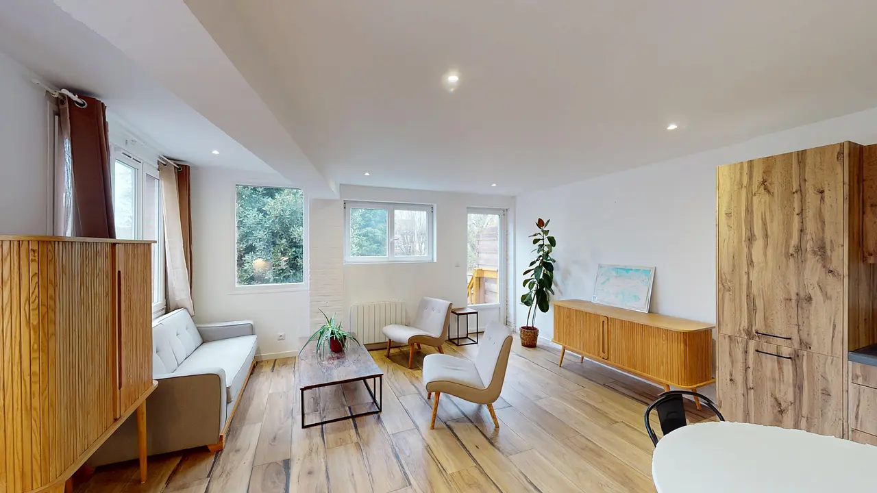 Appartement meublé de 65.0m2 - 980€ - Lambersart