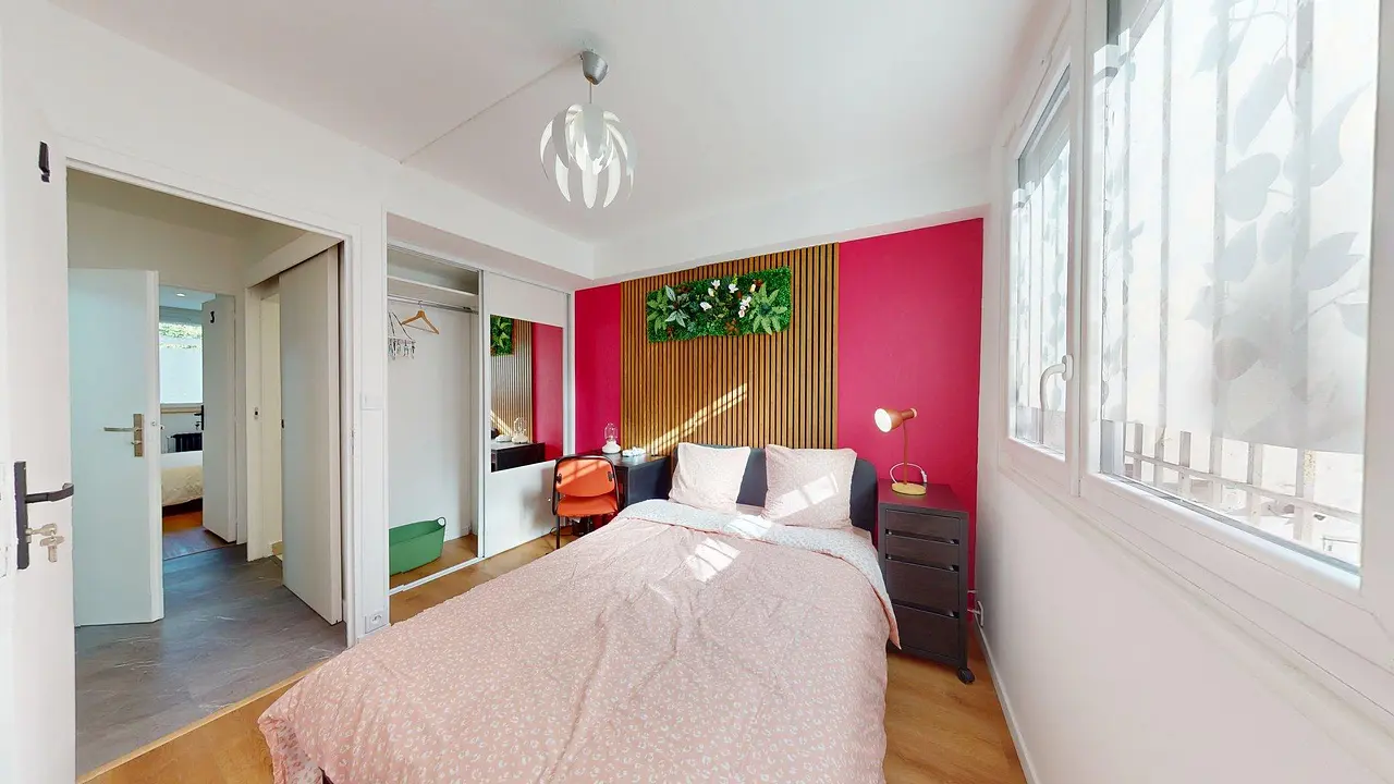 Colocation meublée de 75.75m2 - 525€ - Lyon