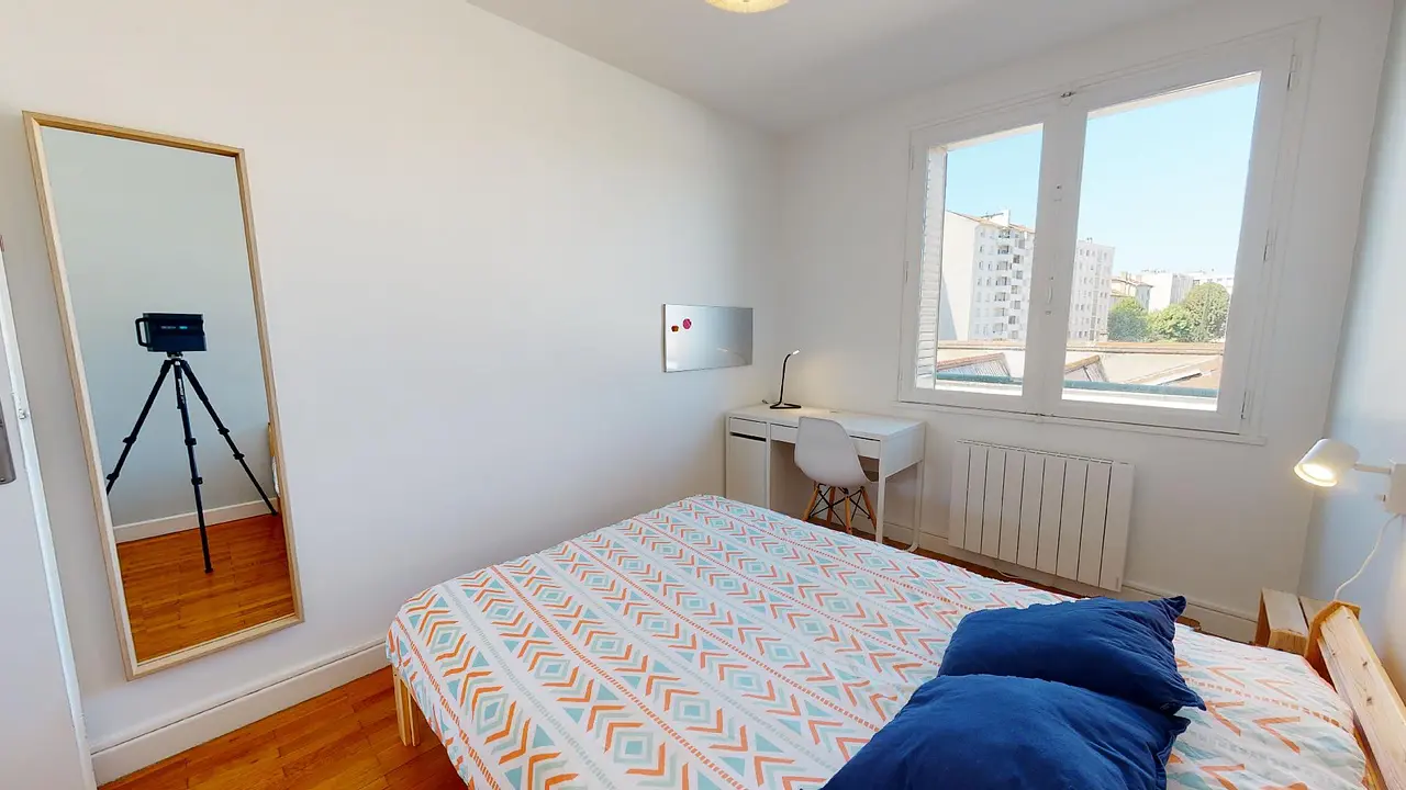 Colocation meublée de 74.0m2 - 556€ - Villeurbanne
