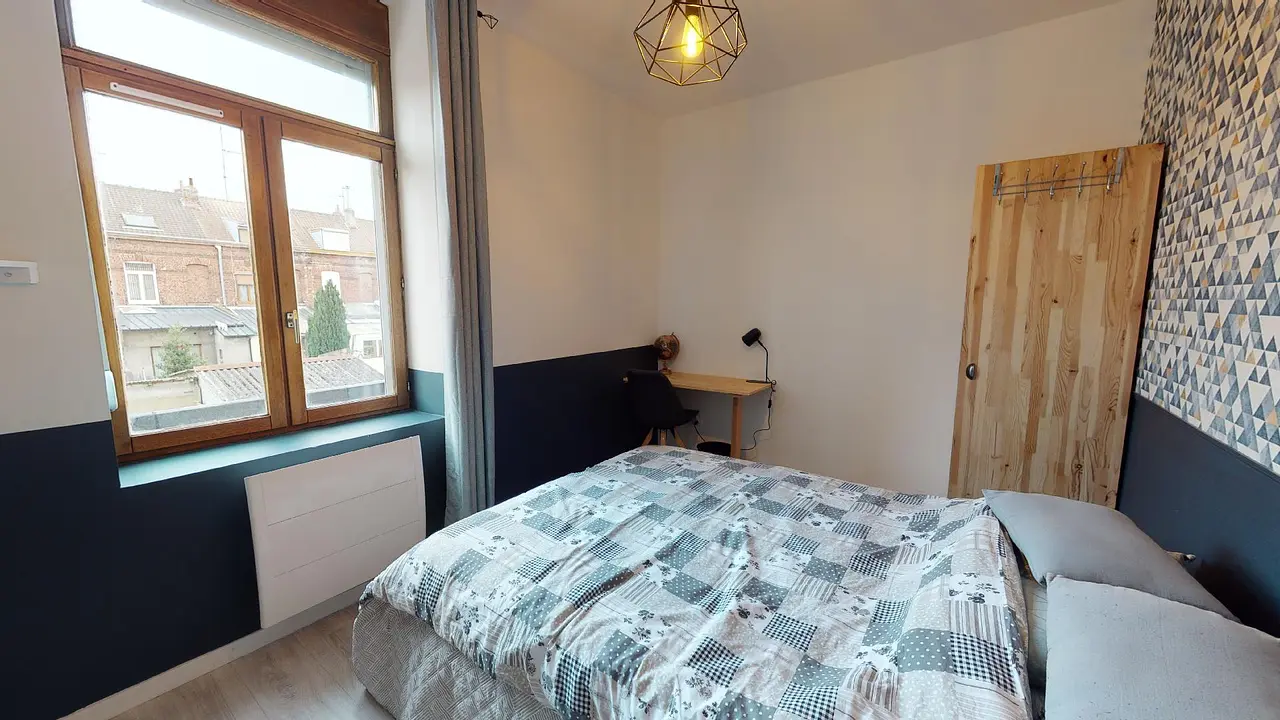 Colocation meublée de 90.0m2 - 495€ - Lille