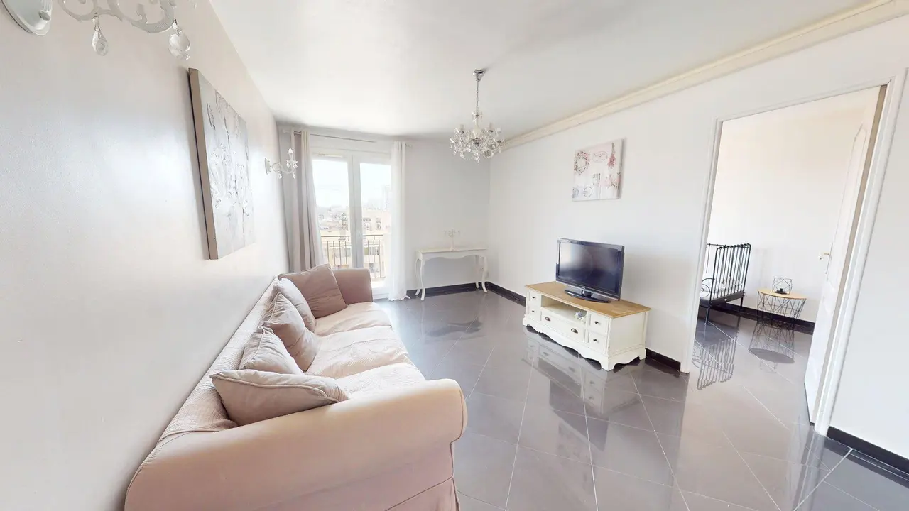 Colocation meublée de 63.85m2 - 495€ - Marseille