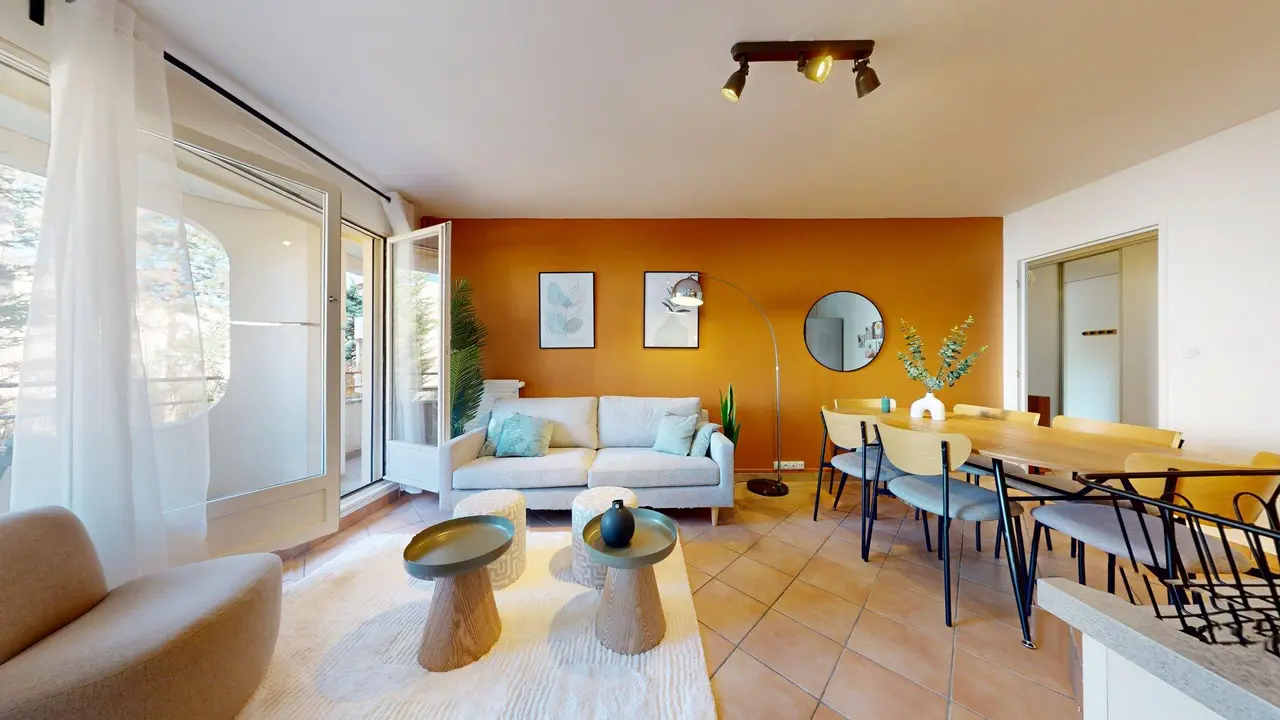 Colocation meublée de 119.19m2 - 520€ - Lyon