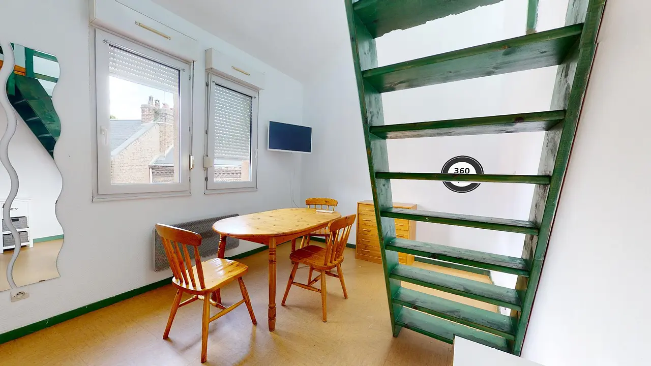 Colocation meublée de 42.0m2 - 390€ - Amiens