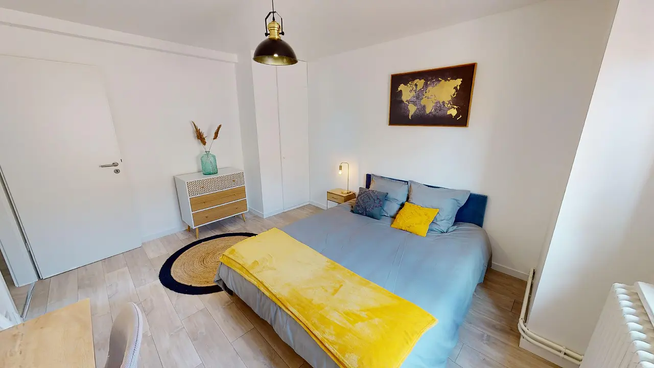 Colocation meublée de 100.0m2 - 472€ - Mulhouse