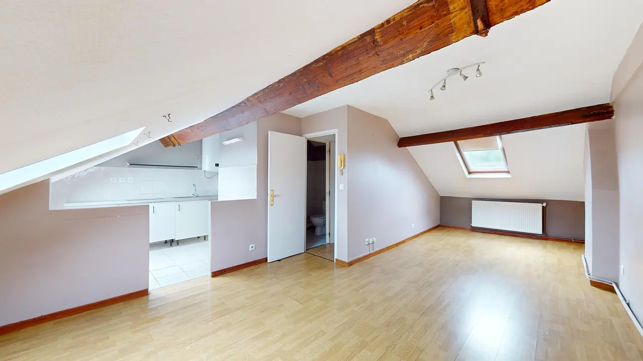 Appartement non meublé de 25.0m2 - 461€ - Faches-Thumesnil
