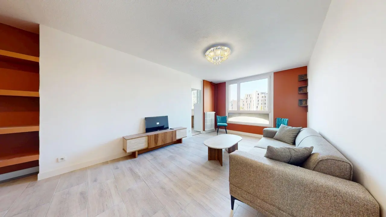 Appartement meublé de 66.79m2 - 1130€ - Lyon