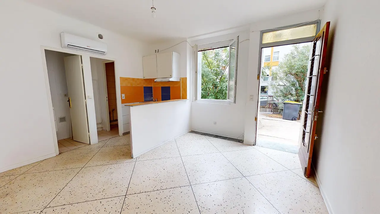 Appartement non meublé de 30.82m2 - 608€ - Montpellier