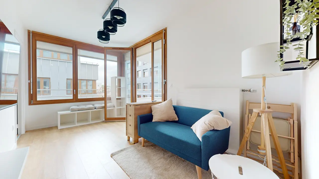 Colocation meublée de 78.23m2 - 587€ - Saint-Denis