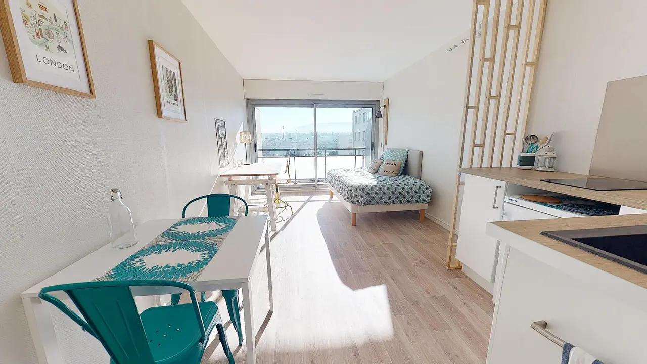 Appartement meublé de 27.0m2 - 540€ - Clermont-Ferrand