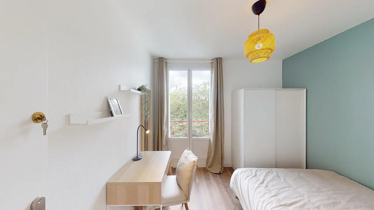 Colocation meublée de 88.0m2 - 494€ - Rennes