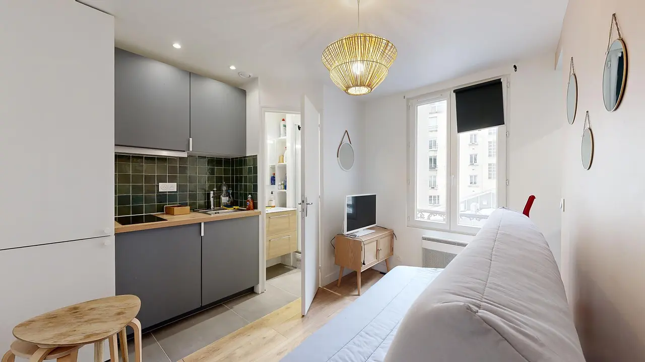 Appartement meublé de 13.0m2 - 843€ - Paris