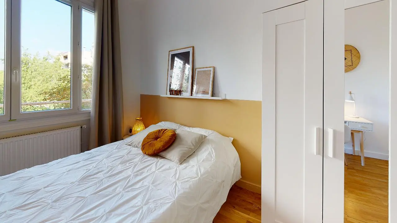 Colocation meublée de 85.0m2 - 595€ - Lyon
