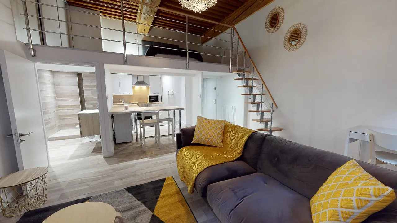 Appartement meublé de 33.0m2 - 932€ - Lyon