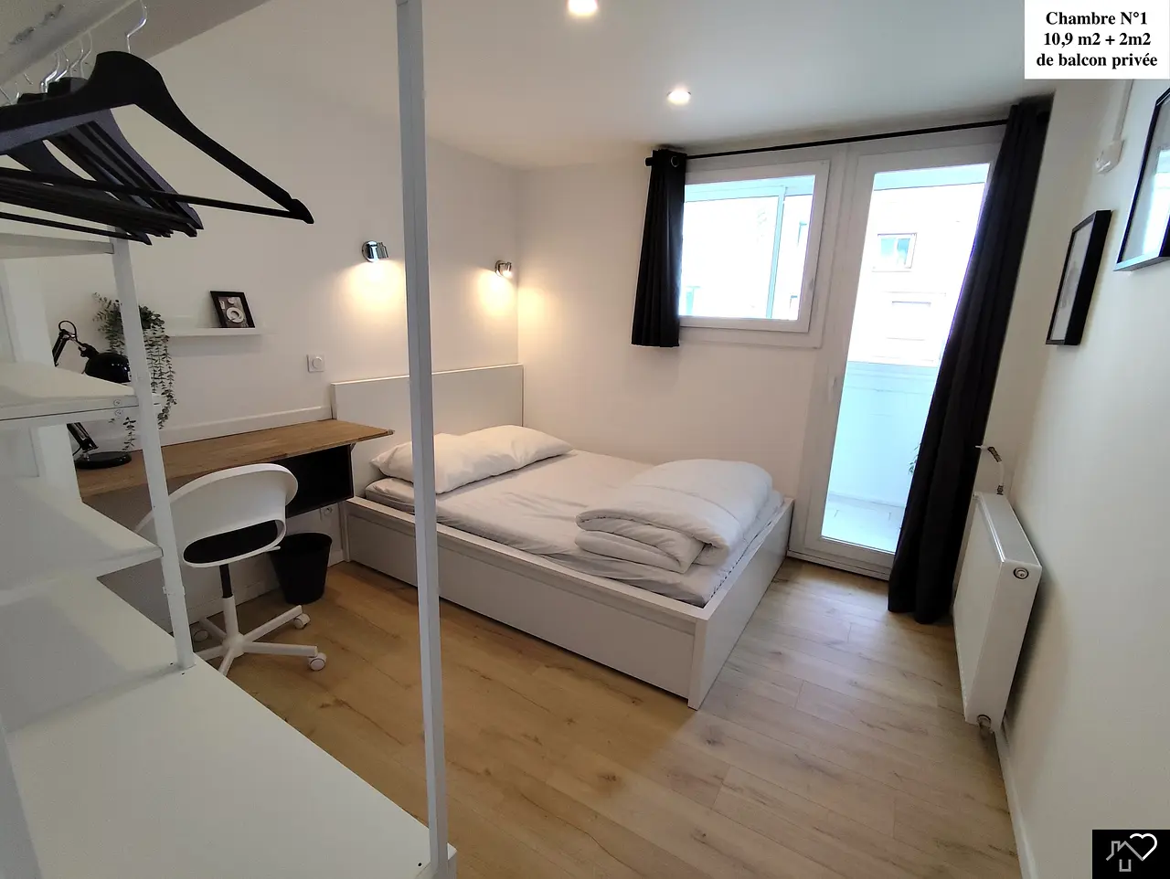 Colocation meublée de 81.66m2 - 450€ - Toulouse