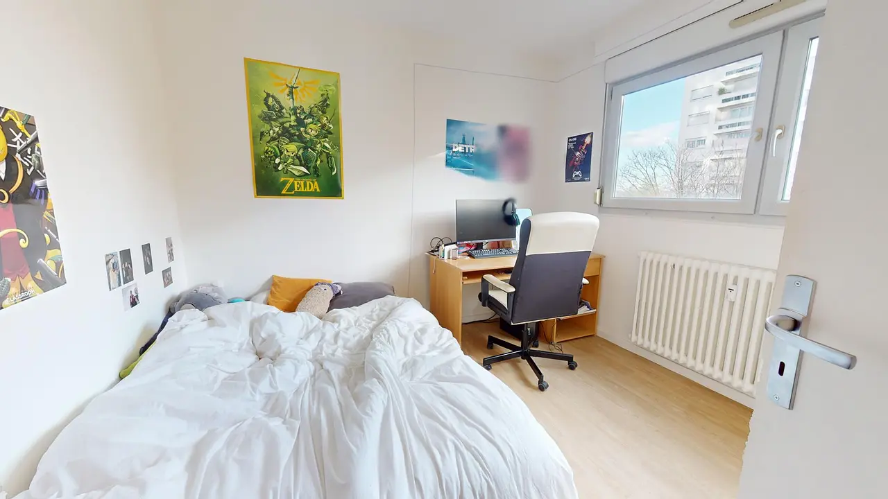 Colocation meublée de 80.0m2 - 527€ - Lyon