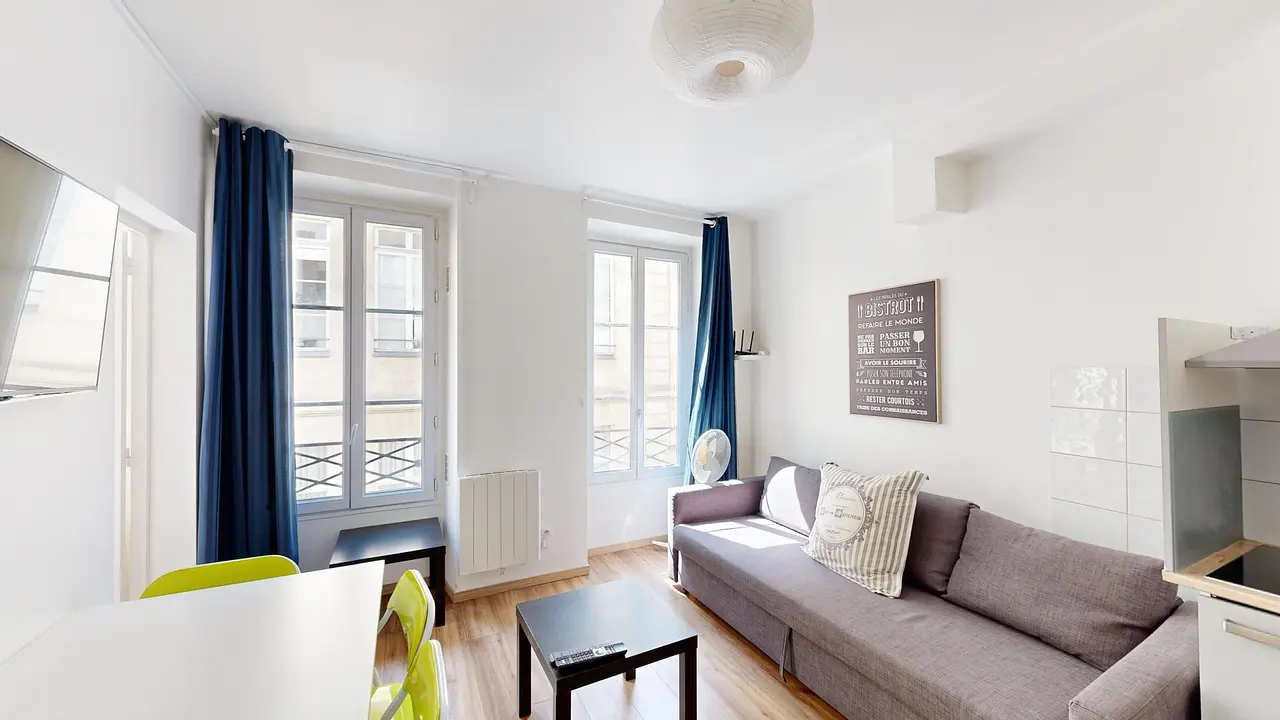 Appartement meublé de 37.0m2 - 1716€ - Paris