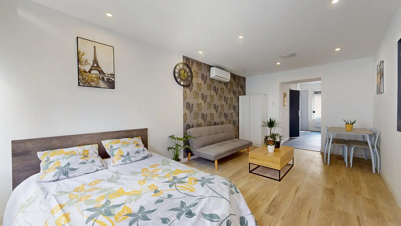 Appartement meublé de 33.0m2 - 630€ - Lille