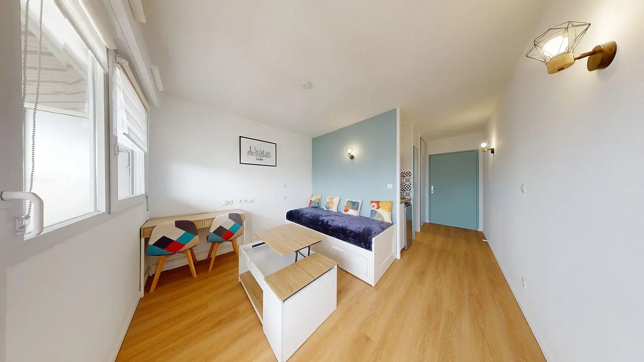 Appartement meublé de 18.06m2 - 645€ - Bron