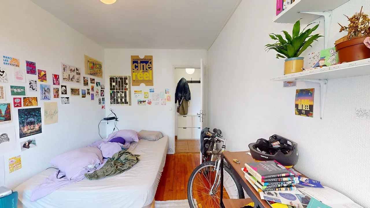 Colocation meublée de 62.0m2 - 420€ - Saint-Denis