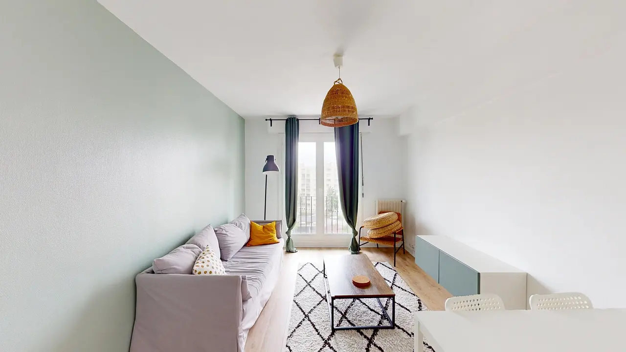 Colocation meublée de 62.0m2 - 405€ - Brest